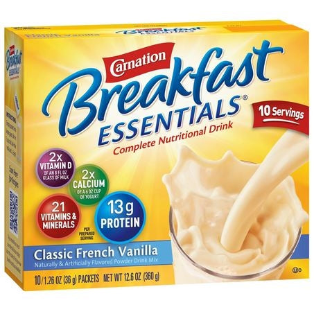 Breakfast Essentials Instant Vanilla Drink Mix
