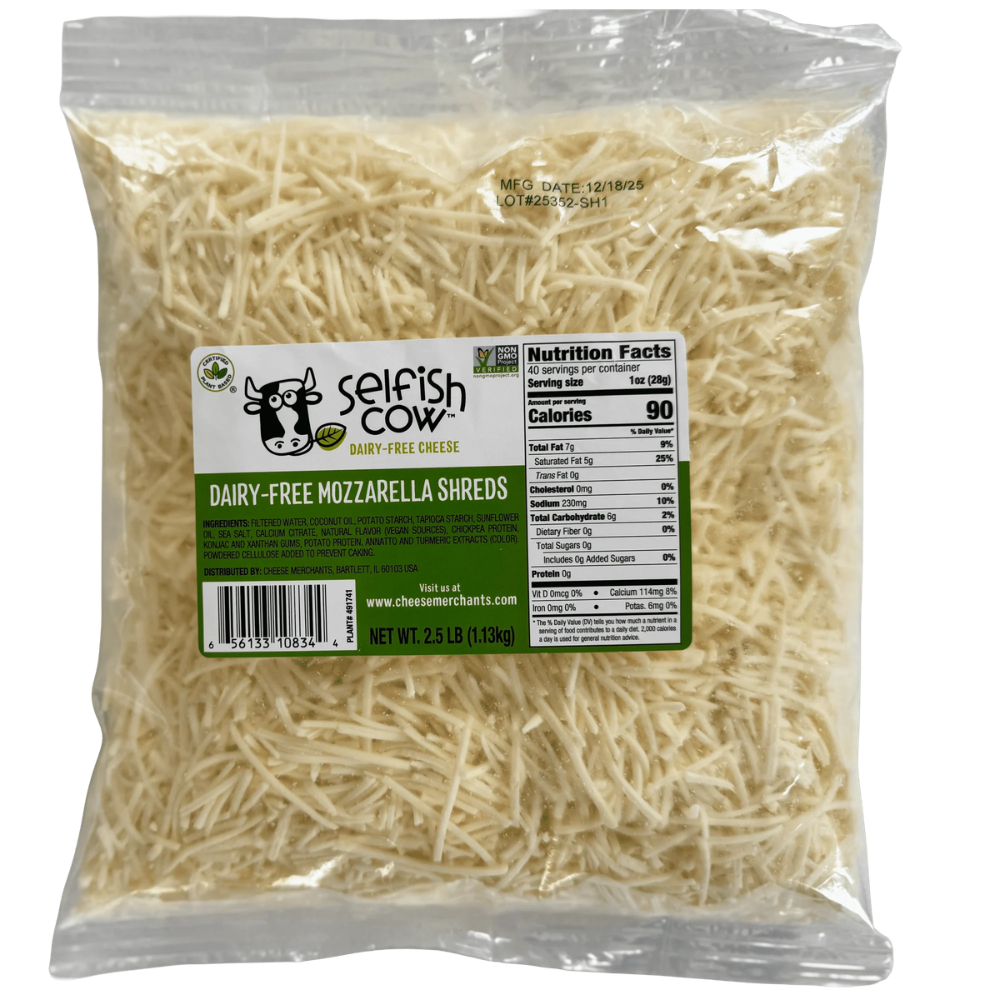 Plant Based Shredded Mozzarella