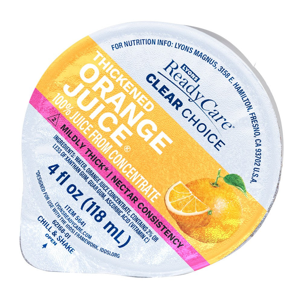 Thickened Orange Juice Level 2 Mildly Thick