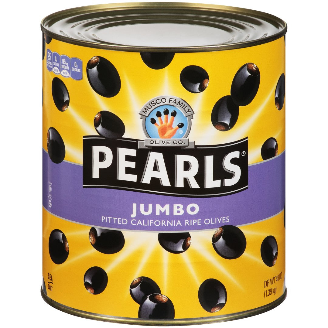 Jumbo Pitted Black California Olives