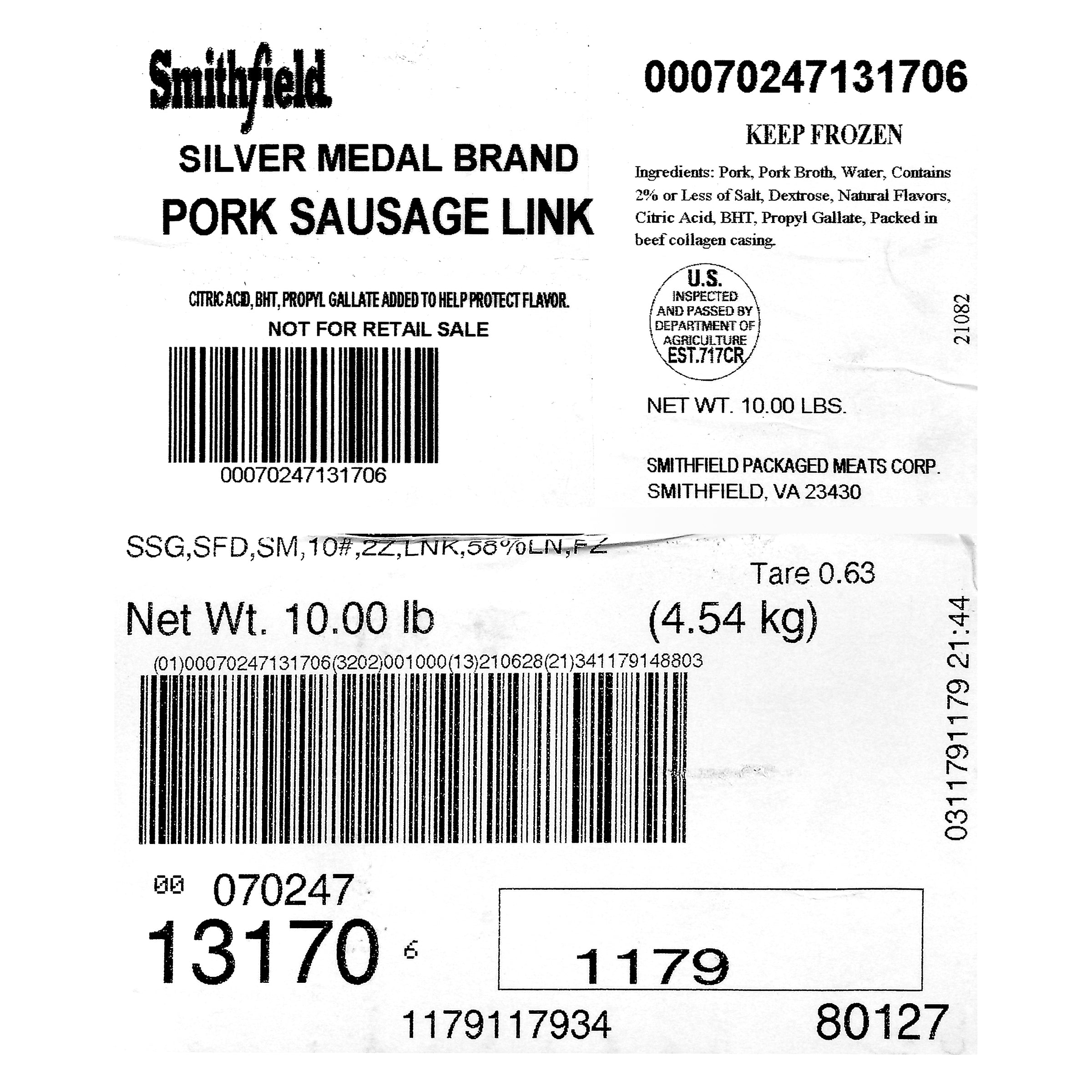 Pork Link Sausage 2oz