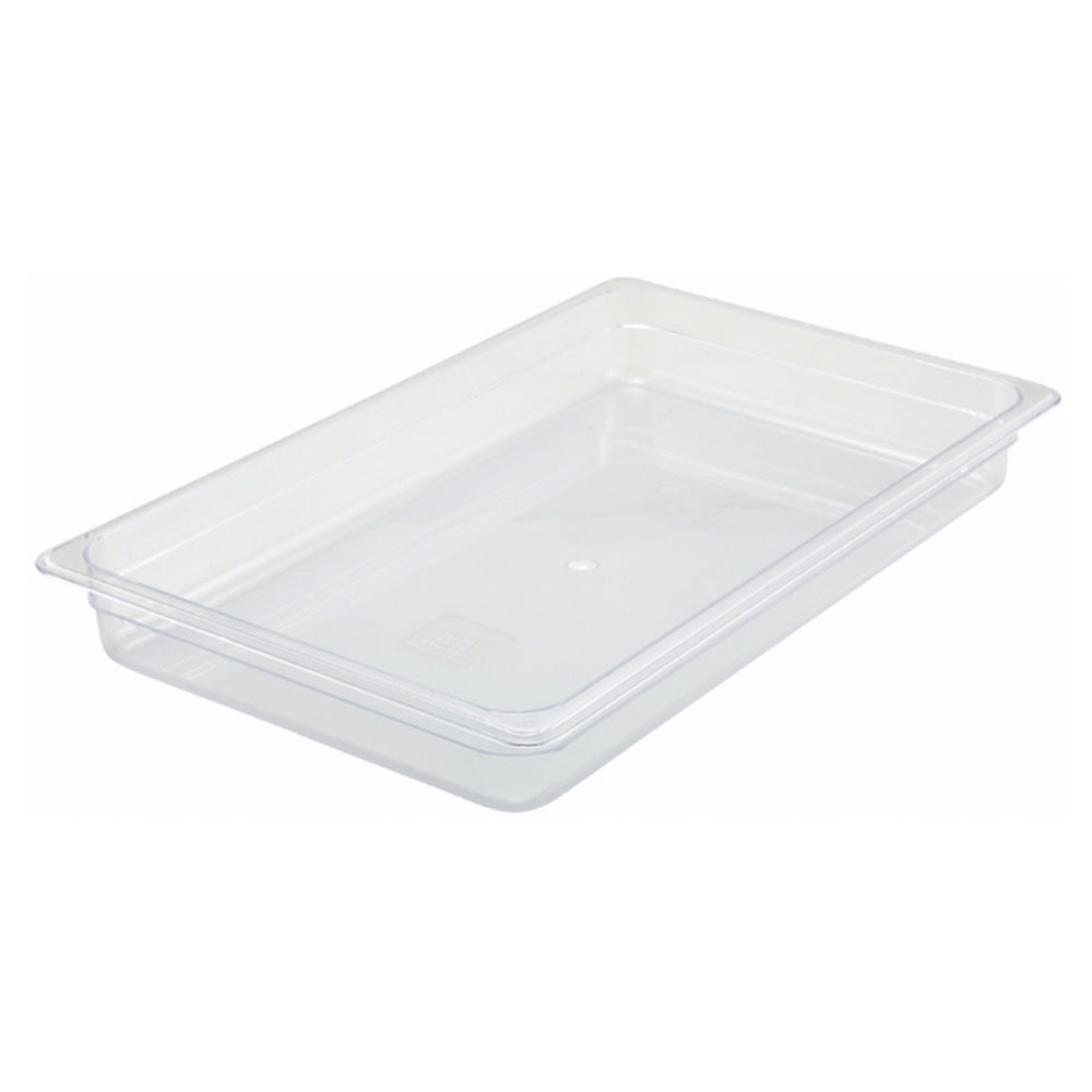 Clear Full Food Pan 2.5 Inch Deep