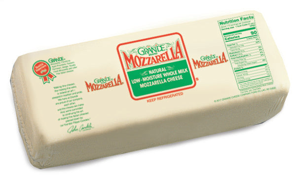 Whole Milk Mozzarella Cheese Loaf