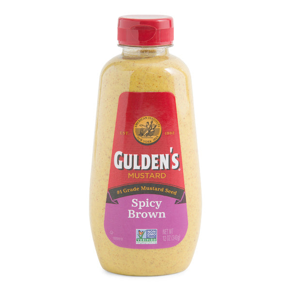 * Spicy Brown Mustard Squeeze Bottle