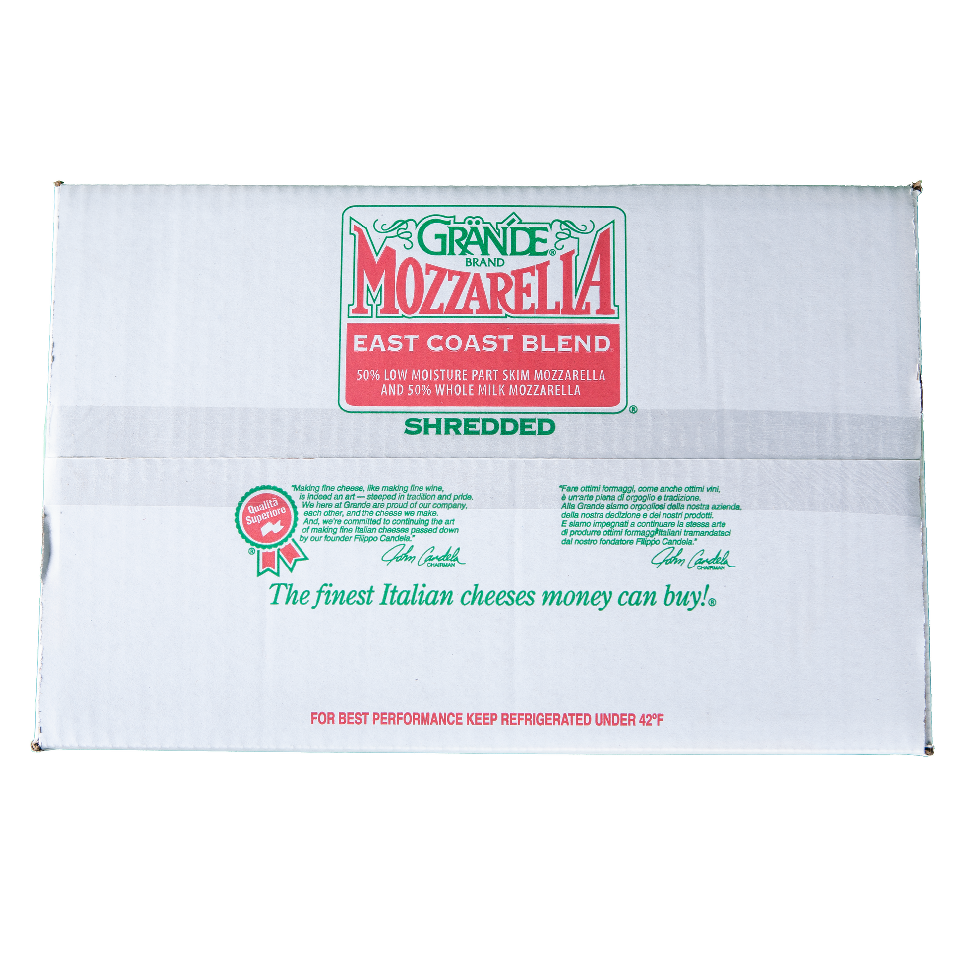 East Coast Blended Shredded Mozzarella Cheese