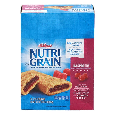 * Raspberry Nutri-Grain Bar