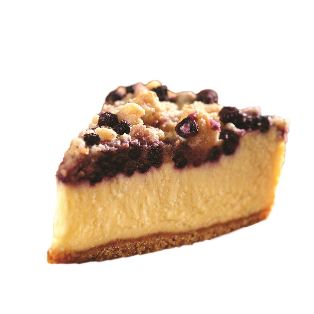 Lemon Blueberry Crumb Cheesecake