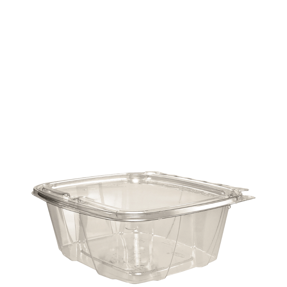 32oz Clear Hinged Container