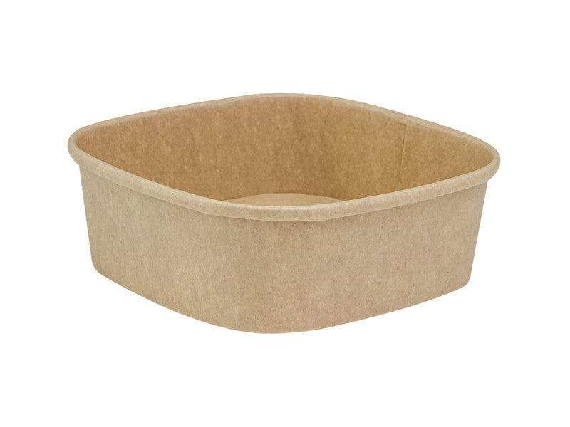 12oz Square Kraft Bowl