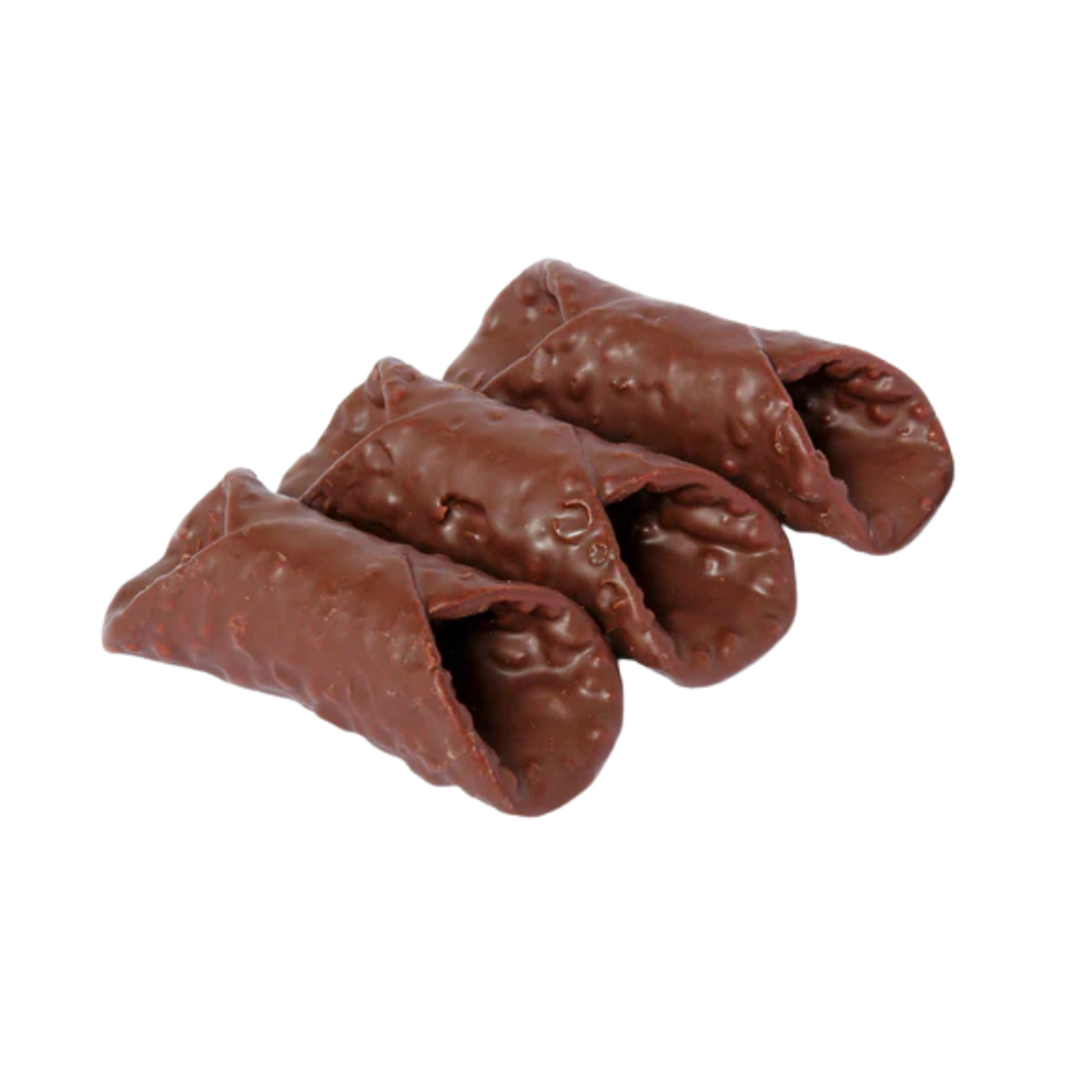 Large Chocolate Cannoli Shell