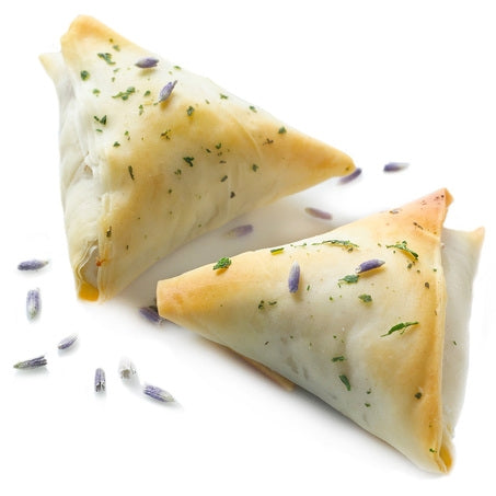 Fig & Fontina in Phyllo Triangle