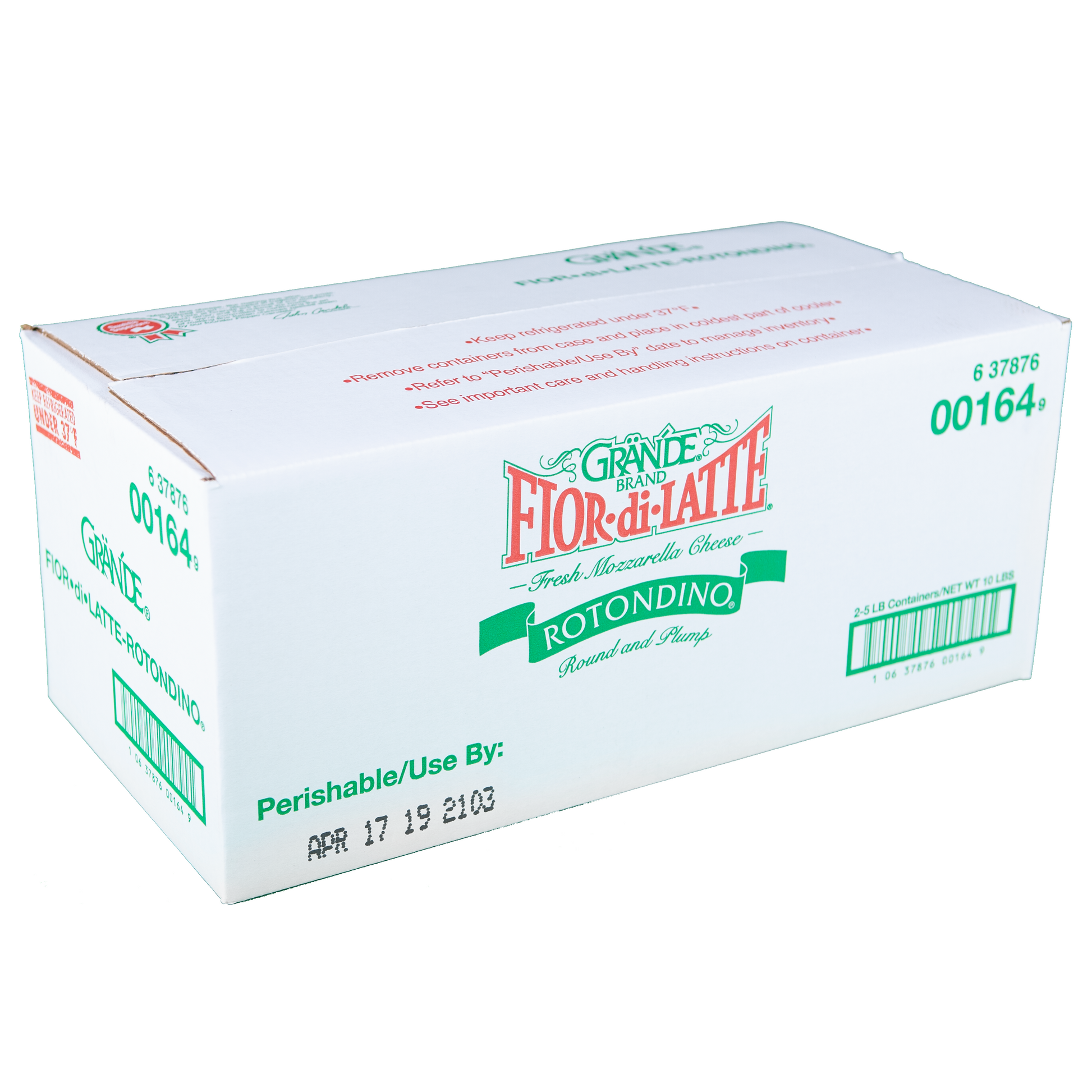 Fresh Mozzarella Rotondino Cheese 10oz