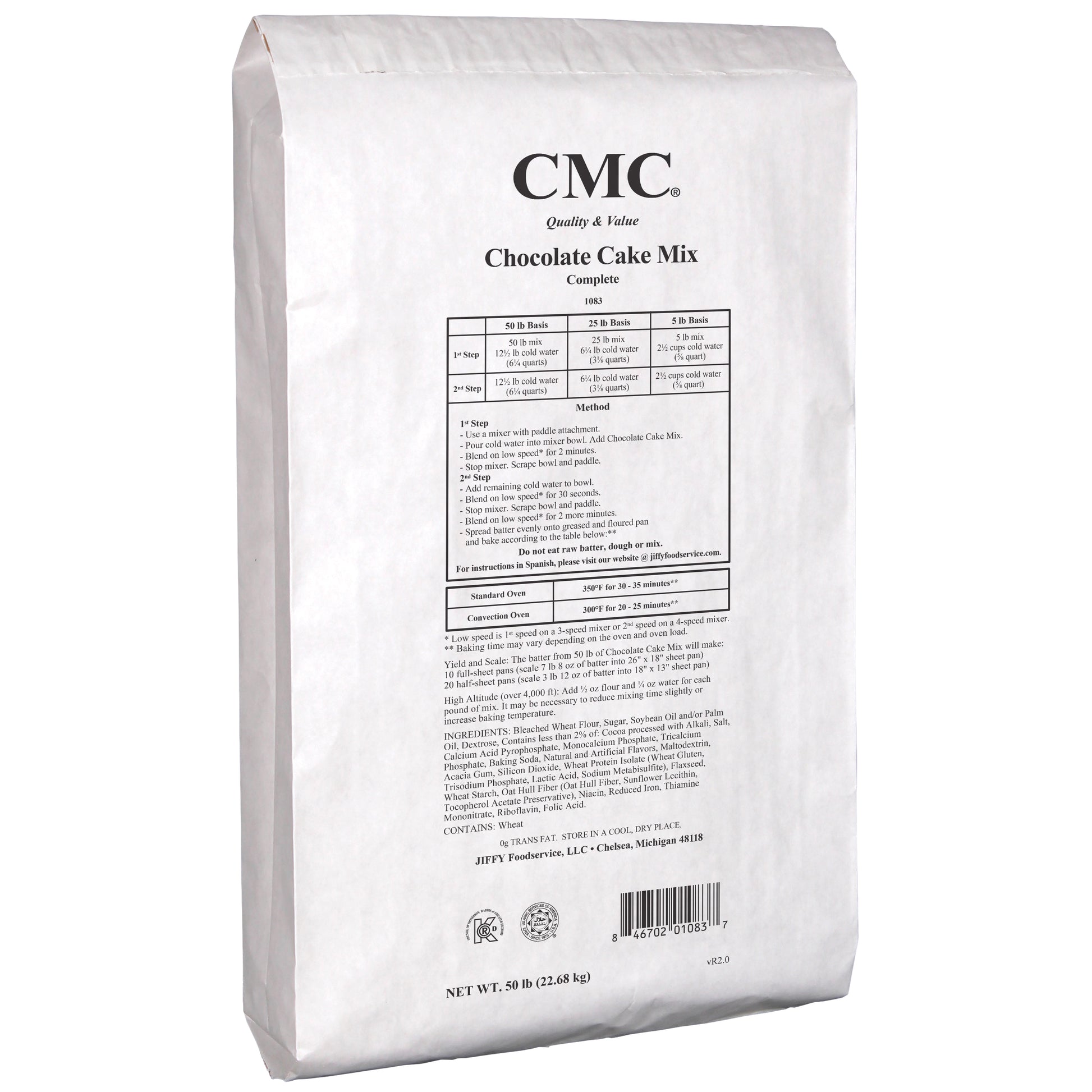 50lb Chocolate Cake Mix