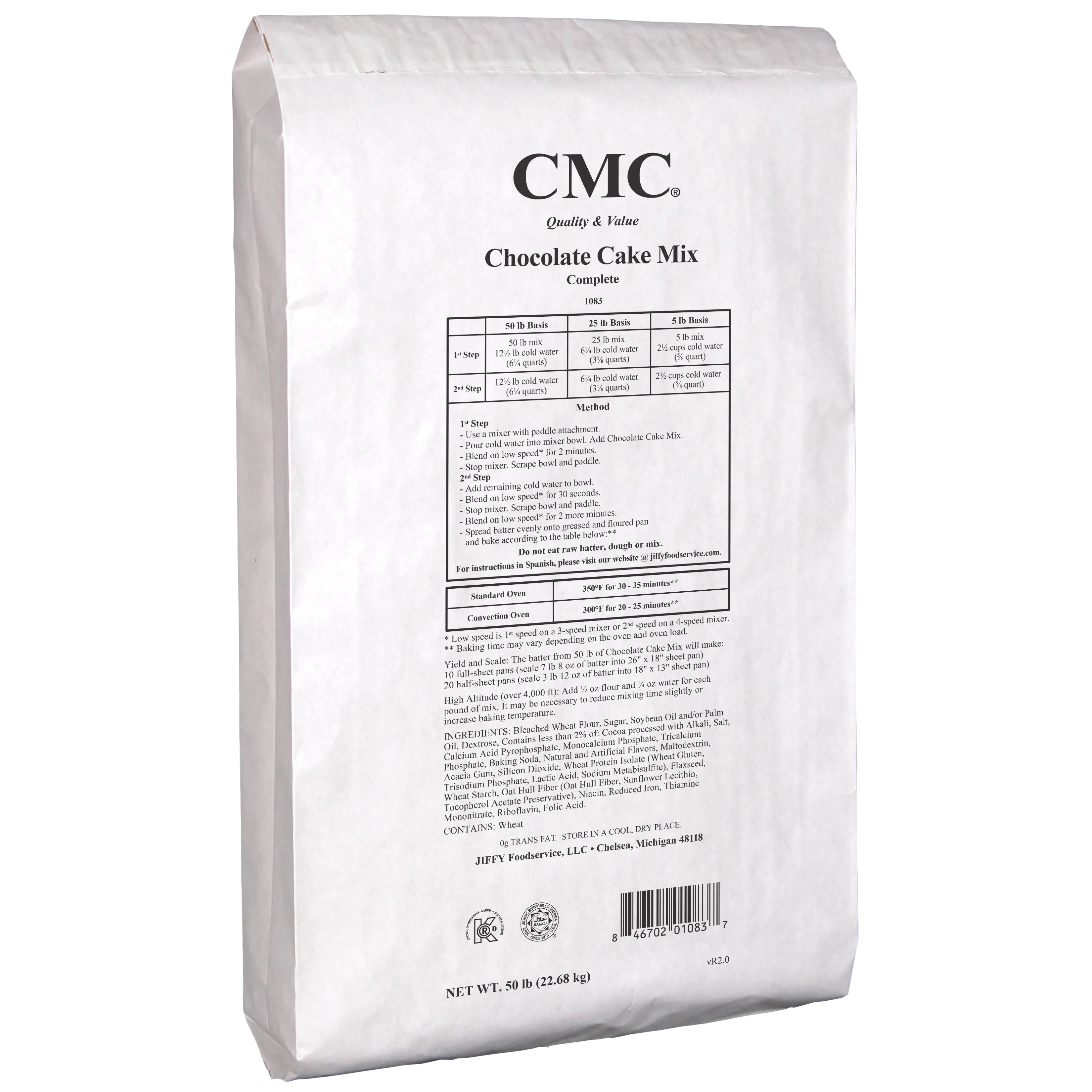 50lb Chocolate Cake Mix