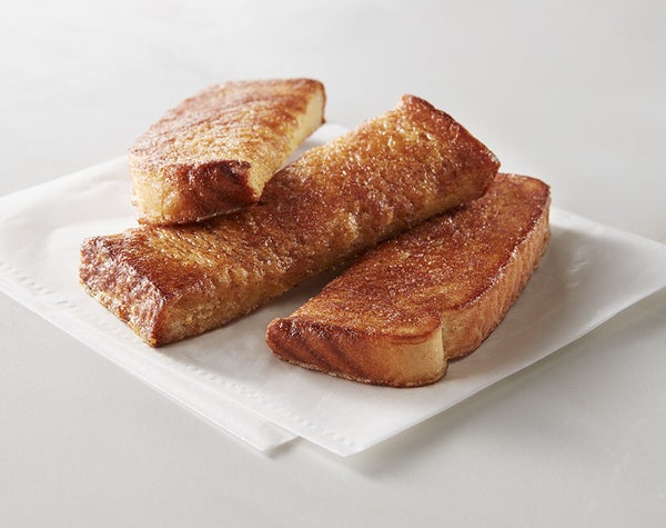 French Toast Sticks with Cinnamon Glaze