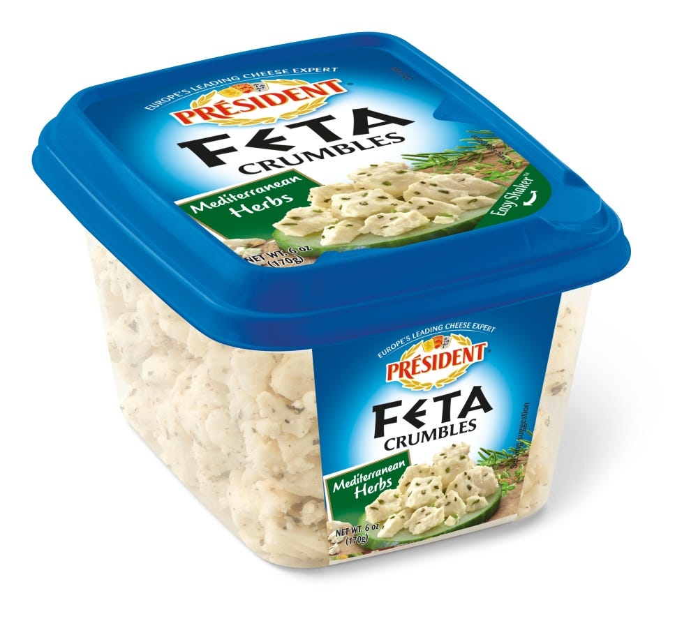 Mediterranean Herb Feta Crumbles