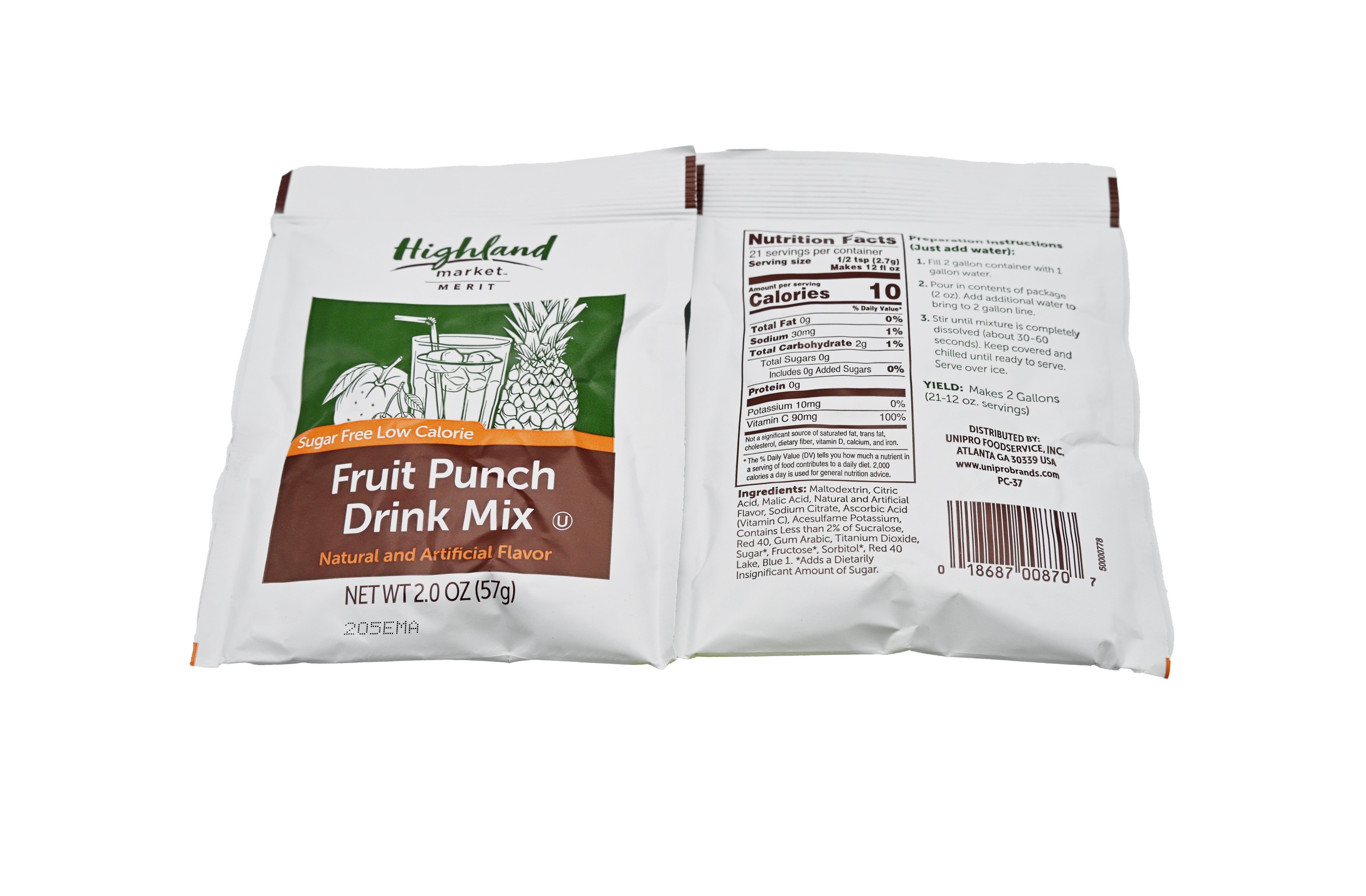 Sugar Free Fruit Punch Mix
