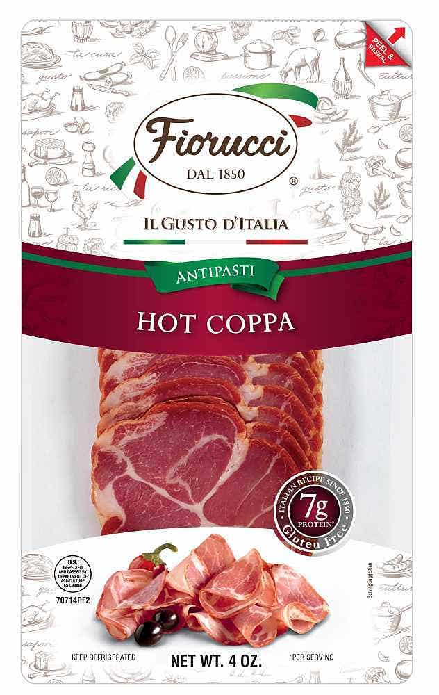 Hot Coppa Sliced