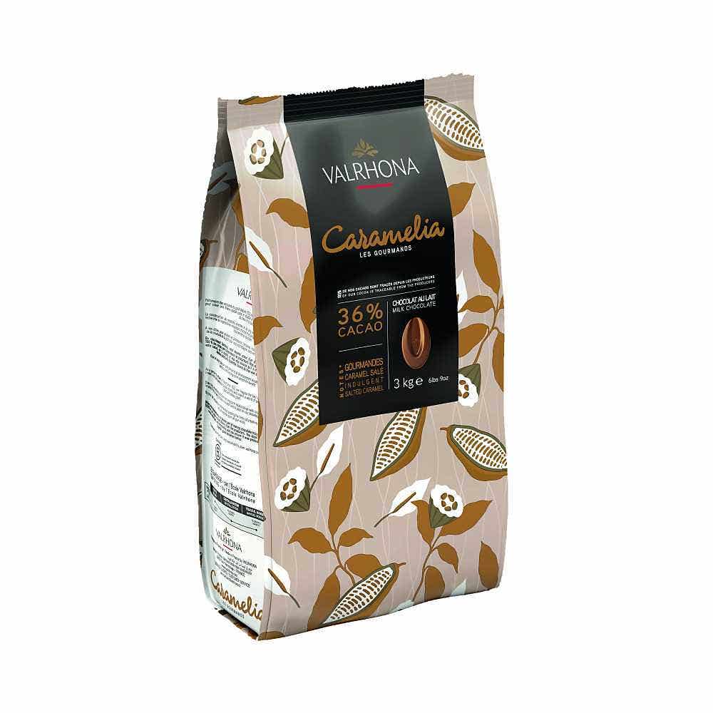 Caramelia Milk 36% Chocolate Feves