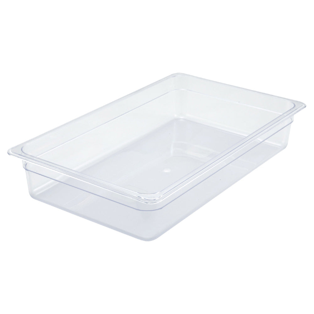 Clear Full Sized Food Pan 4 Inch Deep