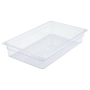 Clear Full Sized Food Pan 4 Inch Deep