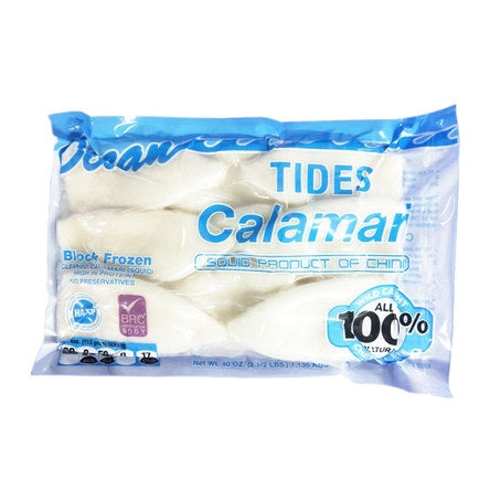 5-8 Calamari Tubes Only Frozen