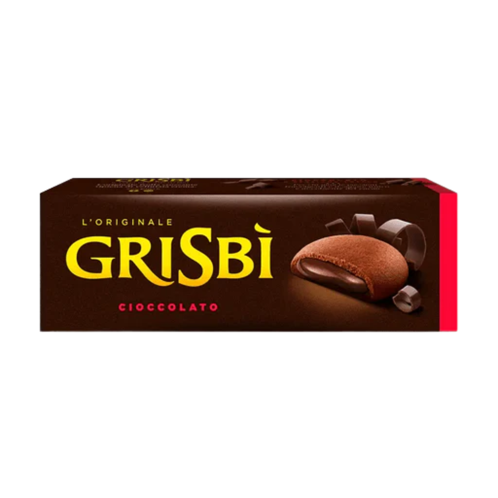 Grisbi Double Chocolate Filled Shortbread Cookie
