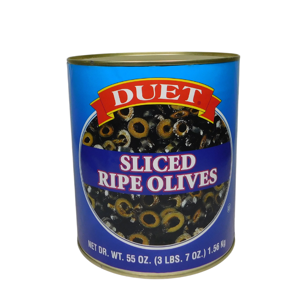 Imported Sliced Black Olives