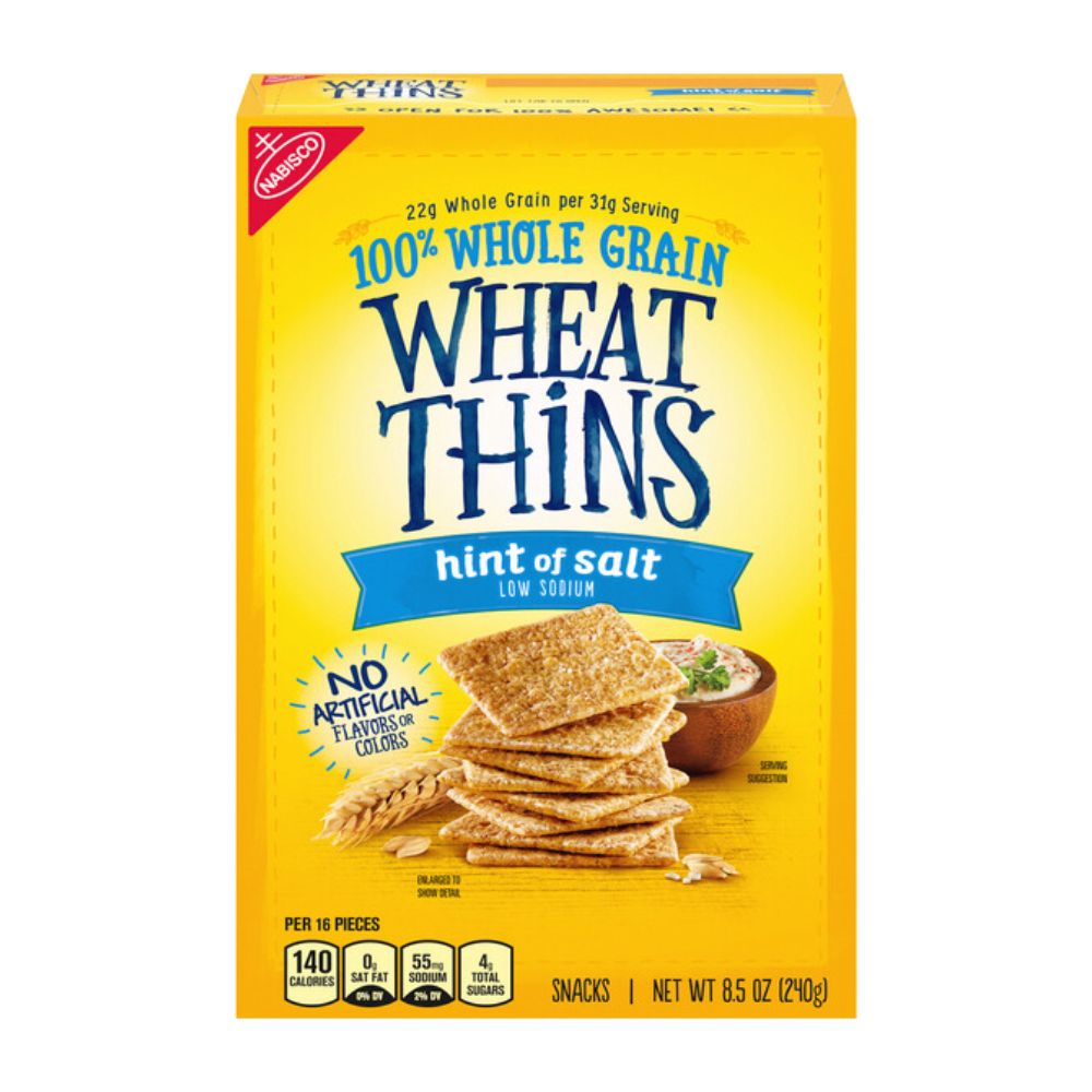 Hint Of Salt Wheat Thins Crackers