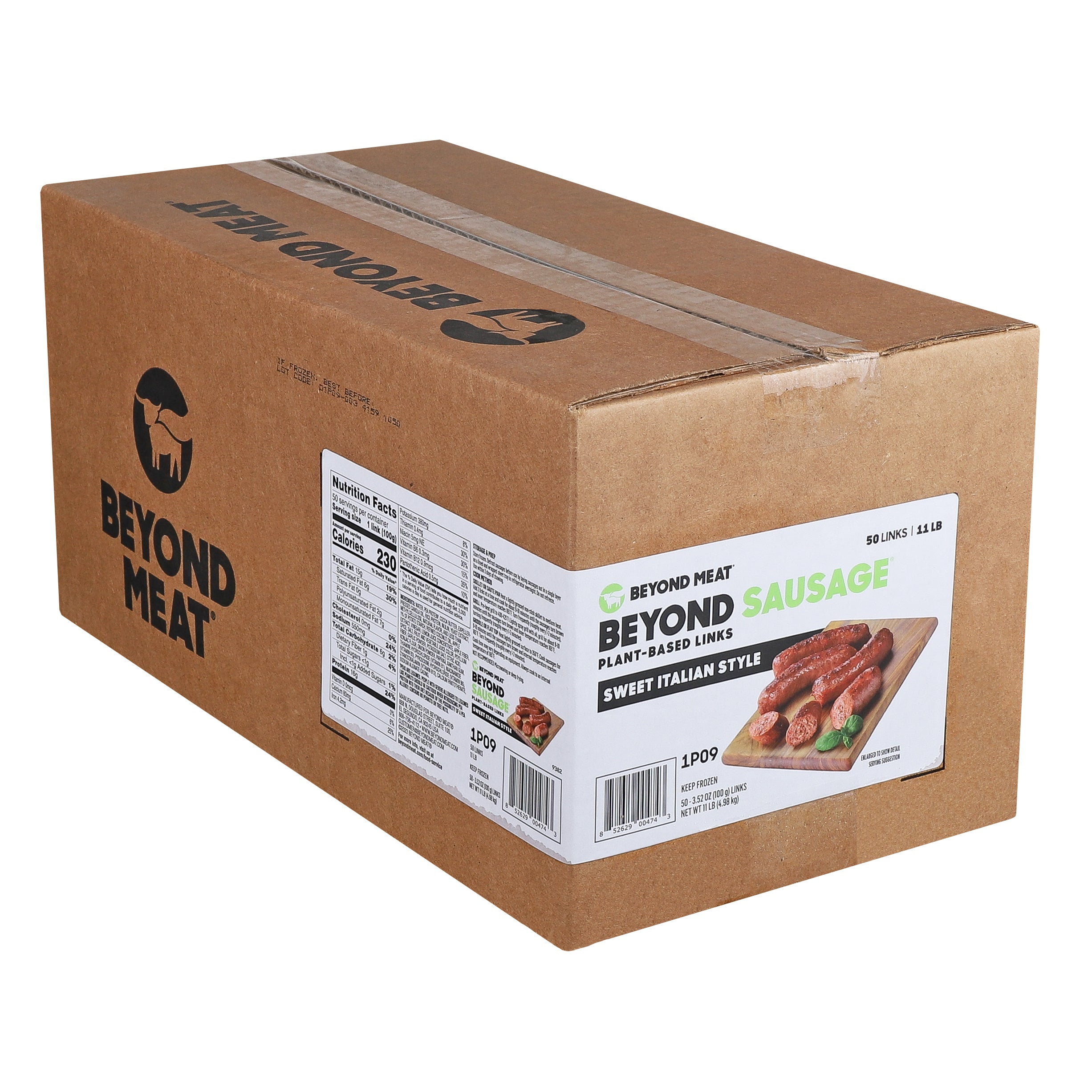 * Plant Based Sweet Sausage Links