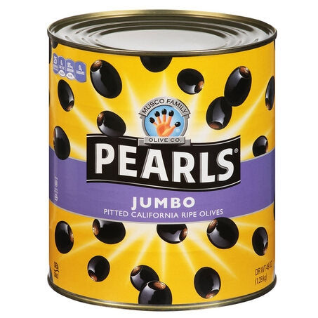 Jumbo Pitted Black California Olives