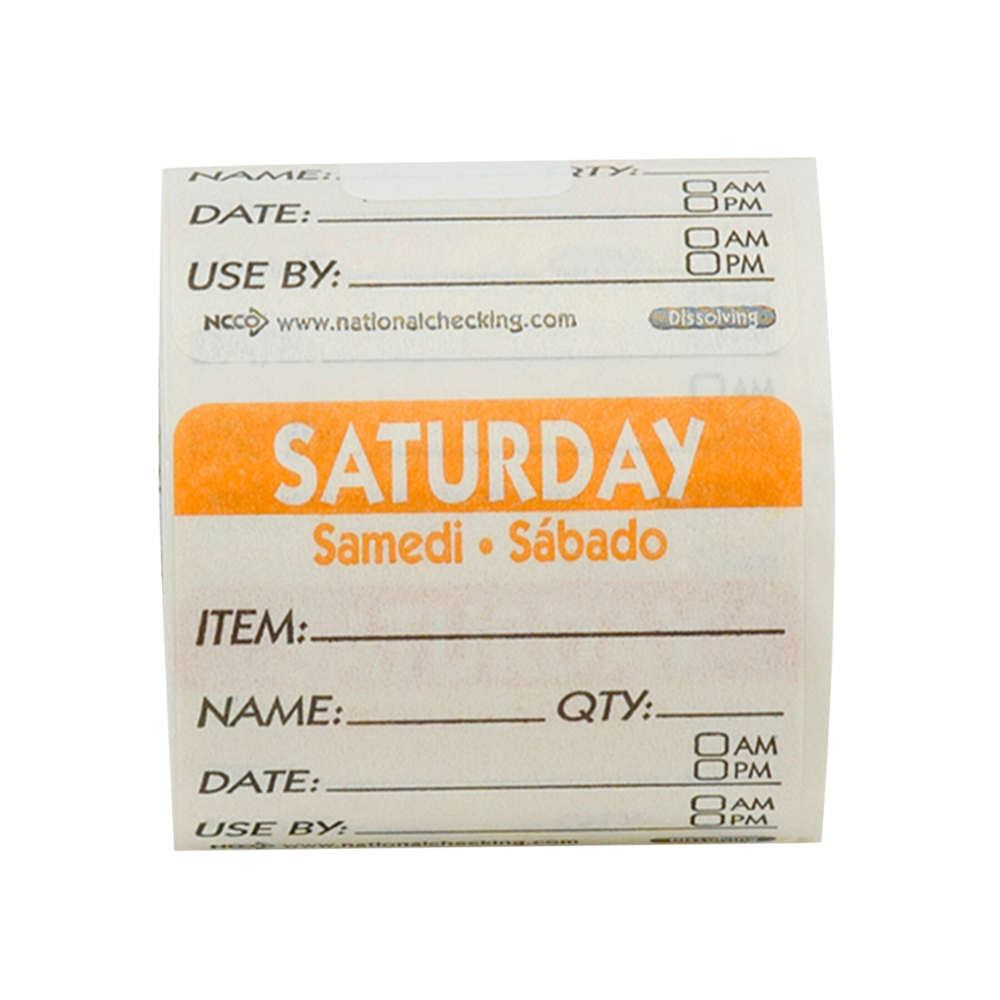 Labels Saturday