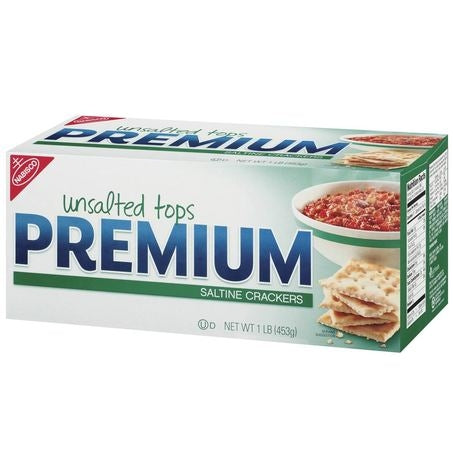 Unsalted Tops Premium Crackers