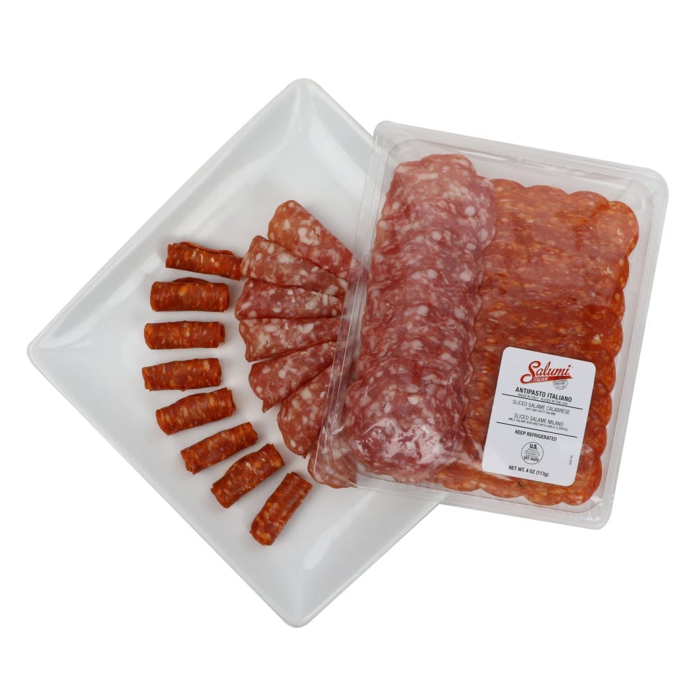 Antipasto Italiano Salami Sliced