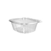 * 16oz Safe Slice Clear Hinged Container