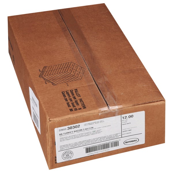 * Unsmoked Layout Turkey Bacon