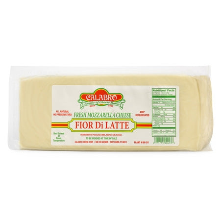 Fresh Mozzarella Cheese Fior Di Latte Loaf