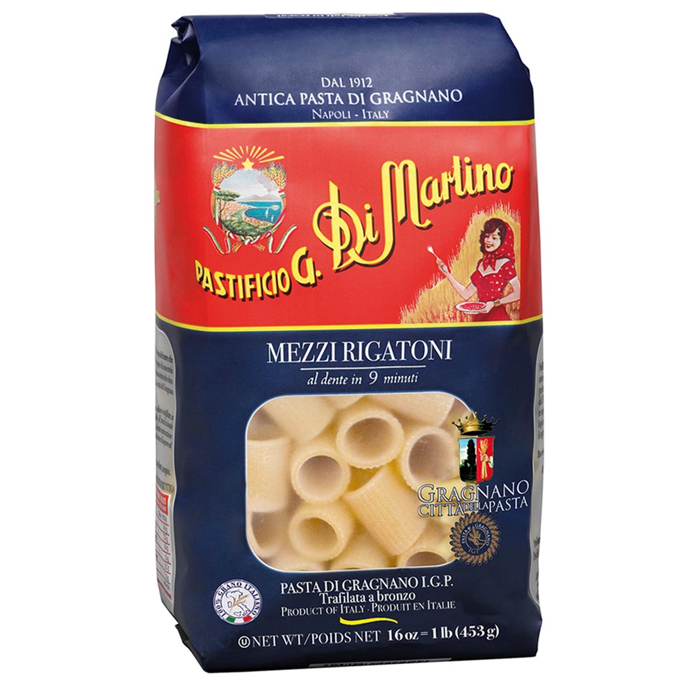 Mezzi Rigatoni Pasta