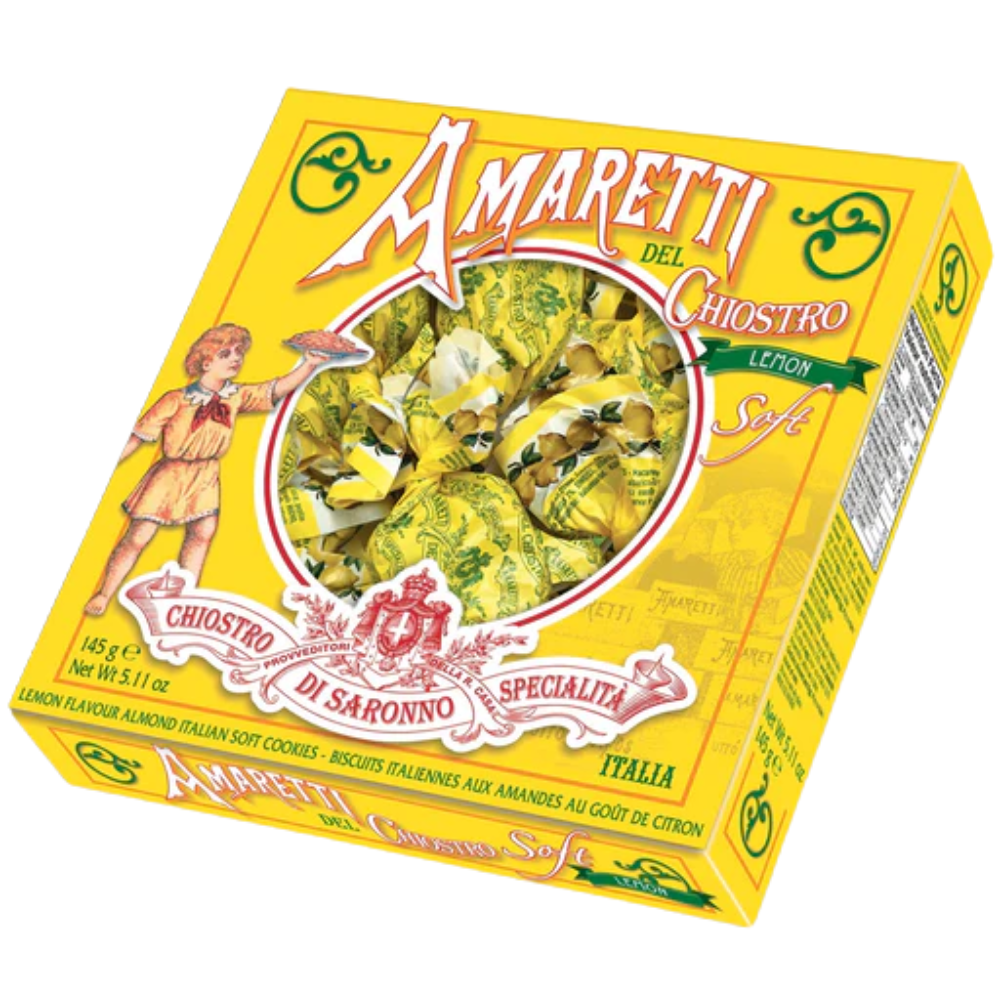 Soft Lemon Amaretti in Window Box