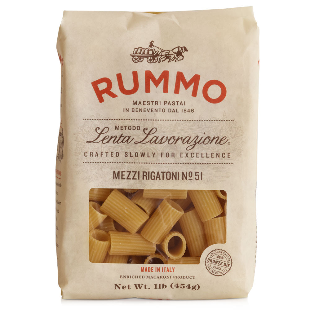 Mezzi Rigatoni Pasta