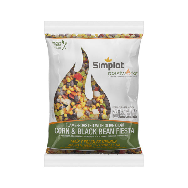 * Flame Roasted Corn and Black Bean Fiesta Blend