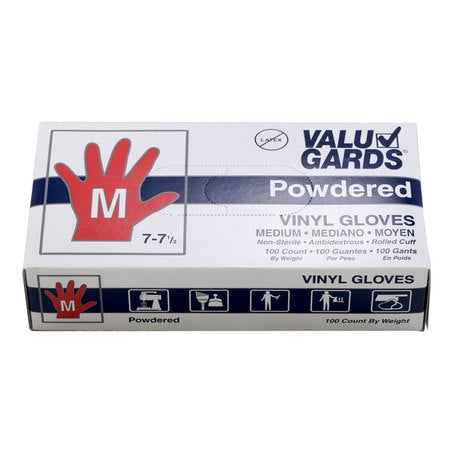 Gloves Vinyl Powdered Medium