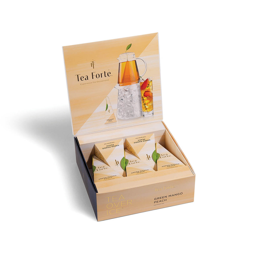Mango Peach Green Iced Tea