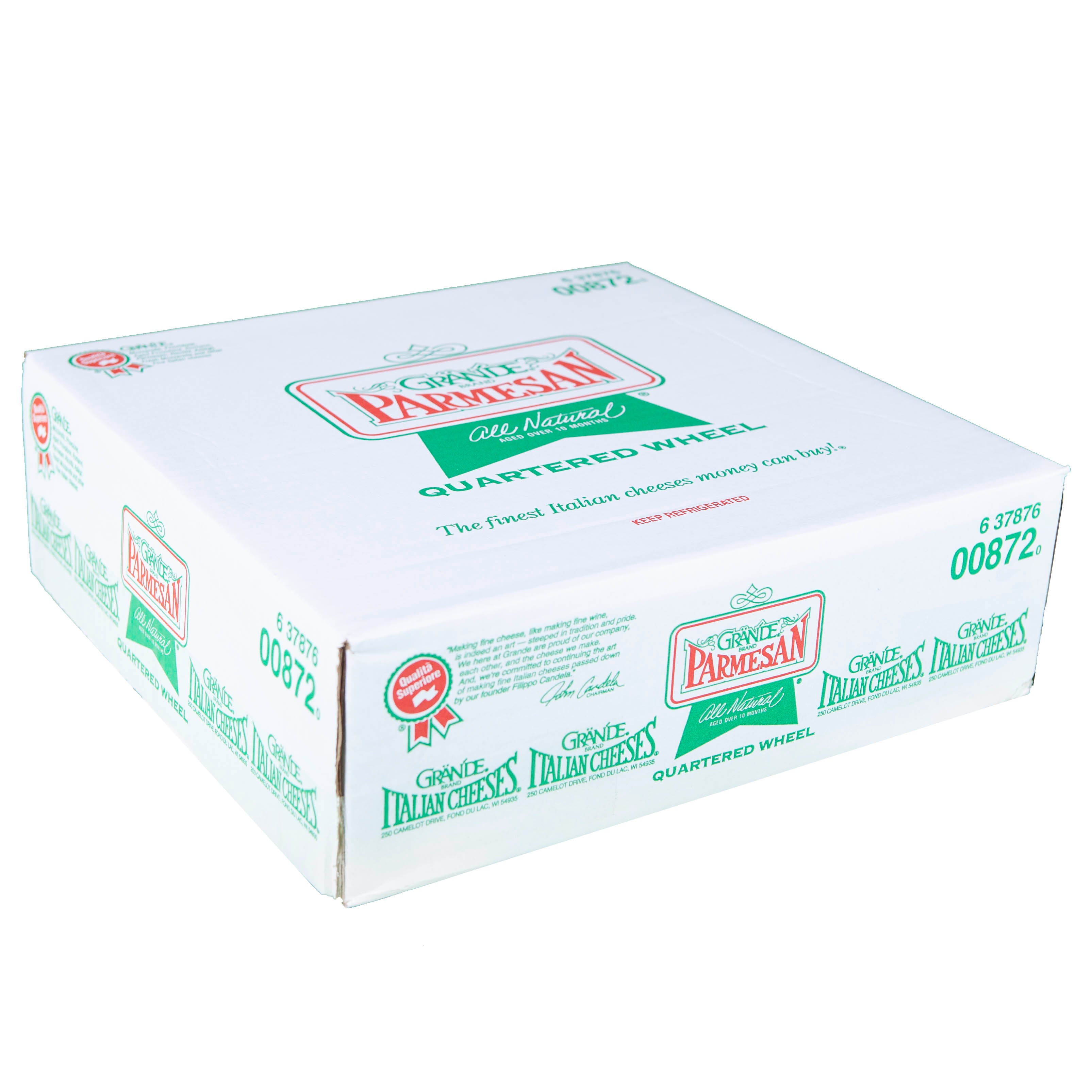 Parmesan Cheese Quarters