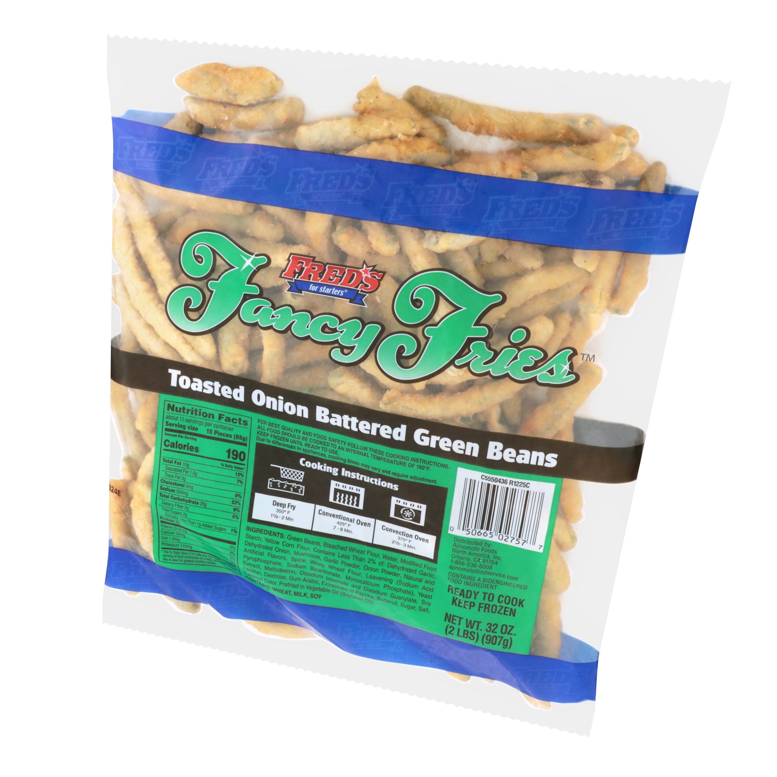 * Toasted Onion Battered Green Beans