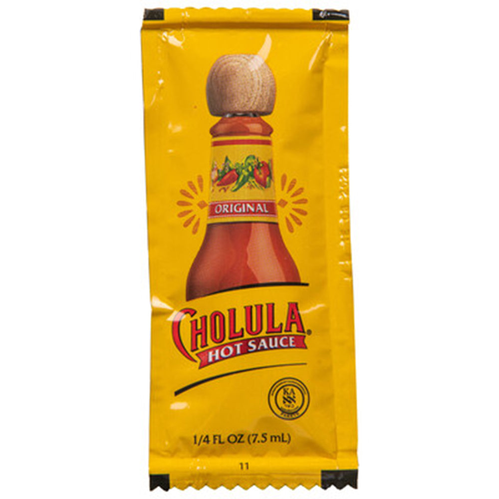 * Cholula Hot Sauce Packets