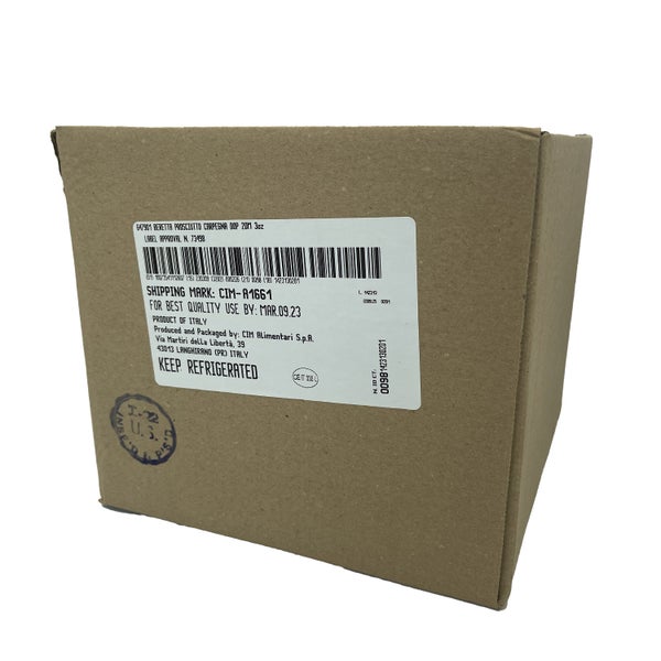 Carpegna Sliced Prosciutto 3oz