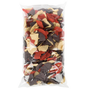 * Cooked Tri-Color Triangle Chips