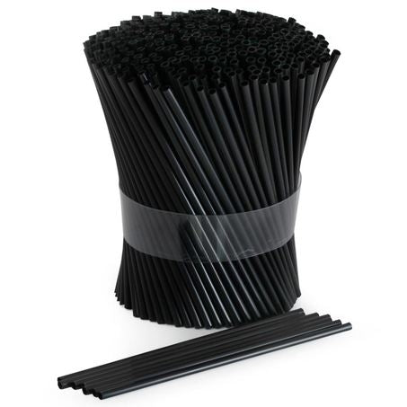5in Black Sip Sticks