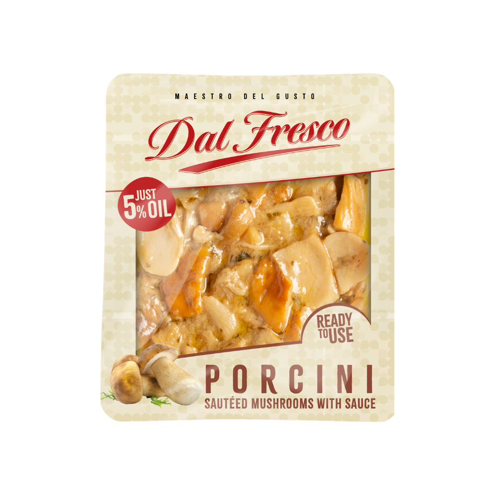 Sauteed Porcini Mushrooms in Sunflower Oil